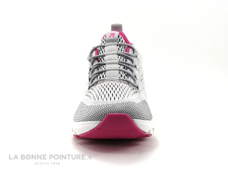 Rieker Revolution 40403-40 Sportec12 - Gris Bleu Noir - Basket Sport Femme 4 Rieker Revolution 40403-40 Sportec12 - Gris Bleu Noir - Basket Sport Femme – Image 2