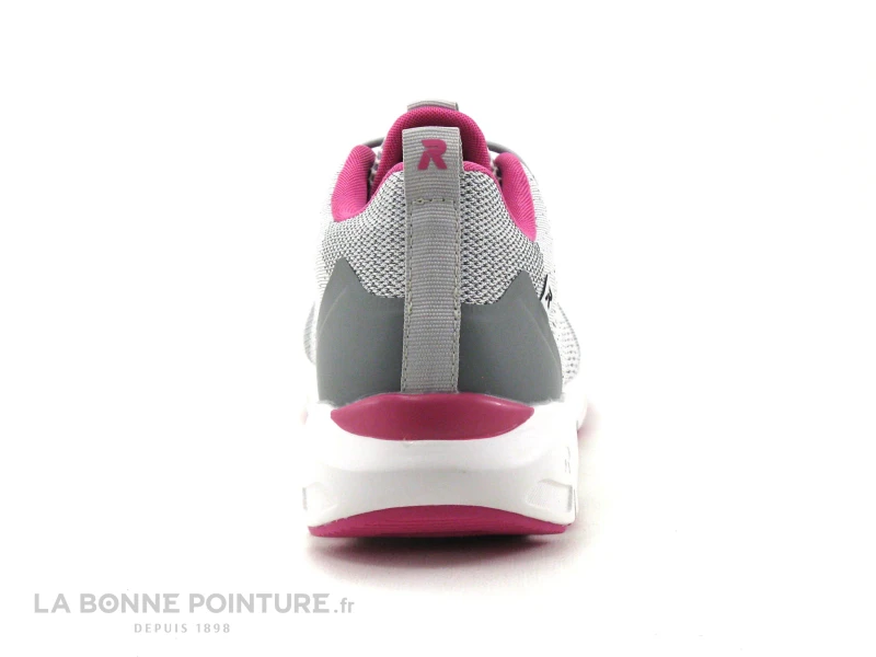 Rieker Revolution 40403-40 Sportec12 - Gris Bleu Noir - Basket Sport Femme 6 Rieker Revolution 40403-40 Sportec12 - Gris Bleu Noir - Basket Sport Femme – Image 4