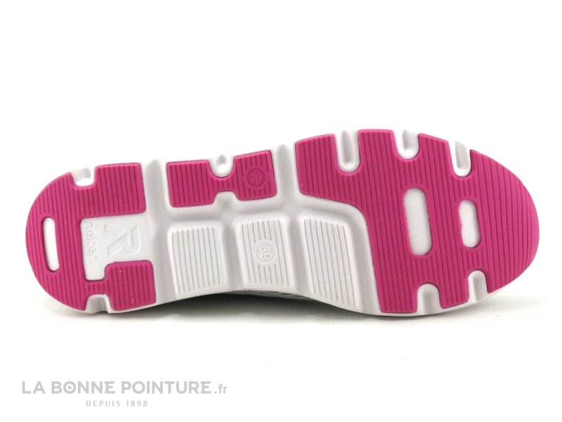 Rieker Revolution 40403-40 Sportec12 - Gris Bleu Noir - Basket Sport Femme 9 Rieker Revolution 40403-40 Sportec12 - Gris Bleu Noir - Basket Sport Femme – Image 7