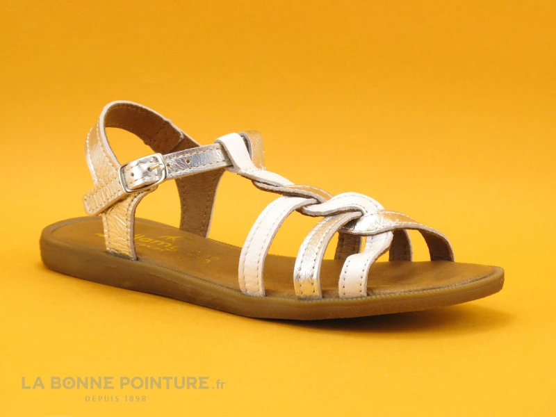 Bellamy UNIT - Blanc Argent Jade - 25475001 - Sandale Mode Fille 6 Bellamy UNIT - Blanc Argent Jade - 25475001 - Sandale Mode Fille – Image 4