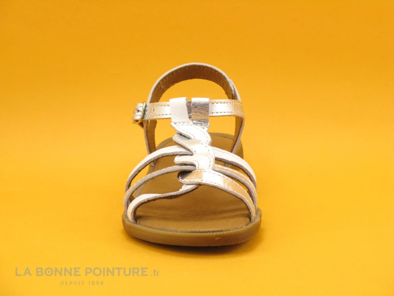 Bellamy UNIT - Blanc Argent Jade - 25475001 - Sandale Mode Fille 4 Bellamy UNIT - Blanc Argent Jade - 25475001 - Sandale Mode Fille – Image 2