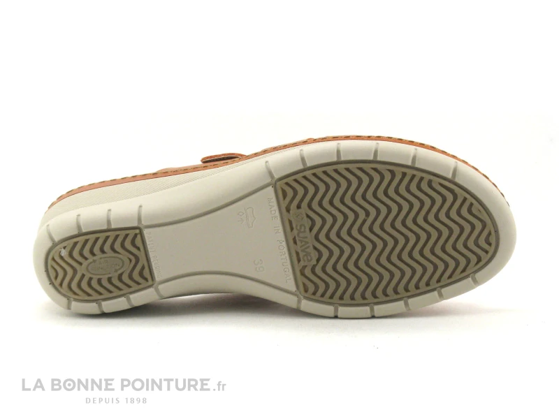 Suave MYKONOS 14510ET Carrot - Mule Confort Femme Cuir Orange 7 Suave MYKONOS 14510ET Carrot - Mule Confort Femme Cuir Orange – Image 5