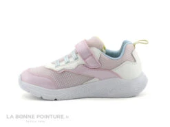 Geox SPRINTYE J25FWA Pink White - Basket Fille Rose Et Blanche -Réduits Chaussures Magasin cd24607c73b9e66c561f35ea11d5d5ef img 8389.jpg 169850