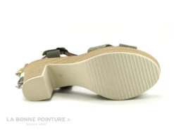 Good Step 3114-L46 Dromix Kaki - Foulard - Sandale Talon Haut -Réduits Chaussures Magasin cd24607c73b9e66c561f35ea11d5d5ef img 8503.jpg 169820