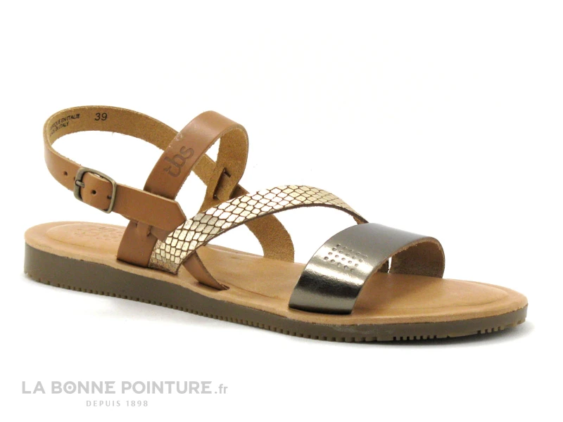 TBS BEATTYS Marron Bronze - E7K45 - Sandale 6 TBS BEATTYS Marron Bronze - E7K45 - Sandale – Image 4