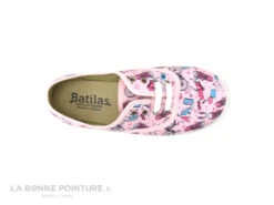 Batilas 576 223 - Basket Fille Toile Rose Imprimee -Réduits Chaussures Magasin cd24607c73b9e66c561f35ea11d5d5ef img 8653.jpg 170016