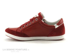 Morans SEVENE Rouge - Basket Basse Femme En Cuir Rouge -Réduits Chaussures Magasin cd24607c73b9e66c561f35ea11d5d5ef img 8667.jpg 182259