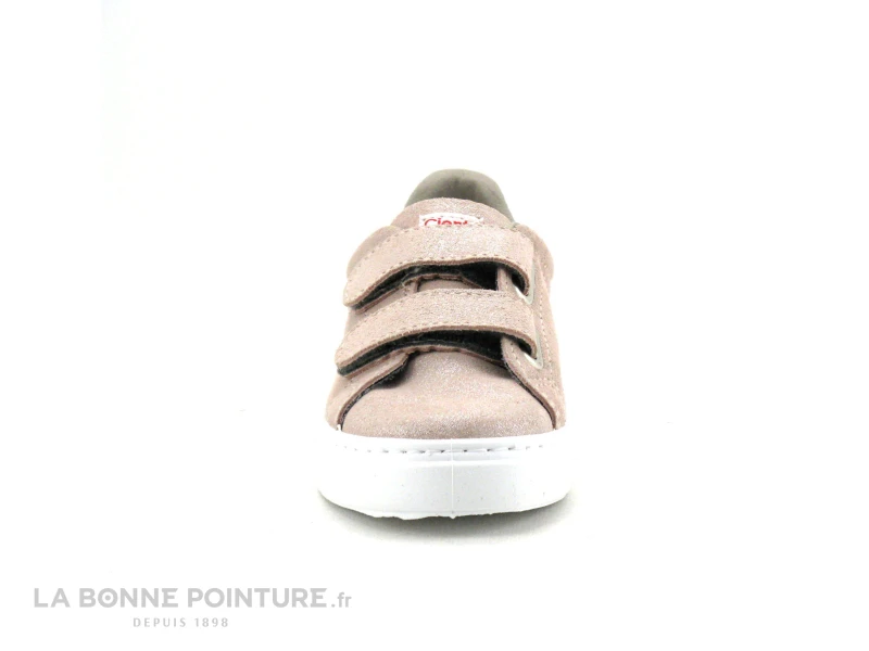 Cienta 8006-6703 - Basket Fille Rose Paillete Avec 2 Scratches 4 Cienta 8006-6703 - Basket Fille Rose Paillete Avec 2 Scratches – Image 2