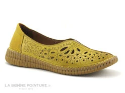 Karyoka RITA Jaune - Ballerine Perforee Femme Cuir Jaune -Réduits Chaussures Magasin cd24607c73b9e66c561f35ea11d5d5ef img 8826.jpg 170225
