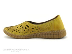 Karyoka RITA Jaune - Ballerine Perforee Femme Cuir Jaune -Réduits Chaussures Magasin cd24607c73b9e66c561f35ea11d5d5ef img 8828.jpg 170229
