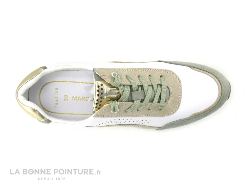 Marco Tozzi 2-23729-28 White Dune - Basket Compensee Femme 8 Marco Tozzi 2-23729-28 White Dune - Basket Compensee Femme – Image 6