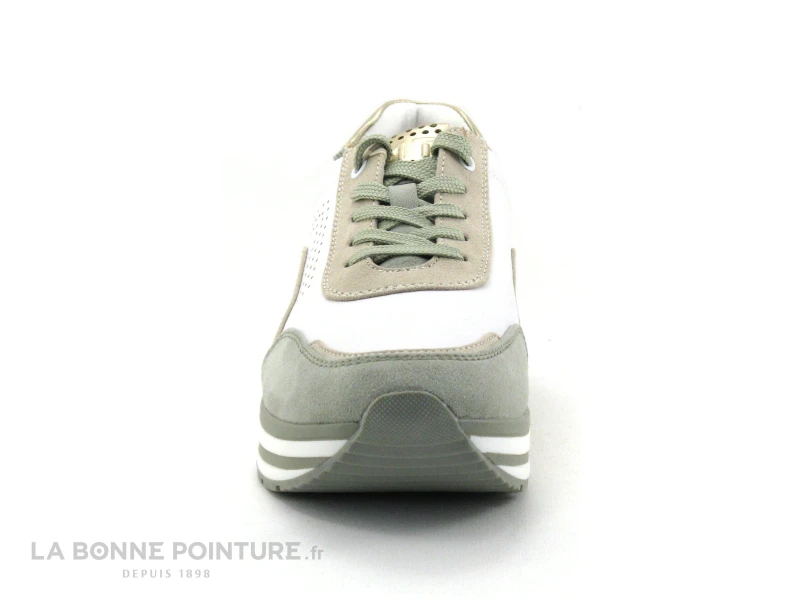 Marco Tozzi 2-23729-28 White Dune - Basket Compensee Femme 4 Marco Tozzi 2-23729-28 White Dune - Basket Compensee Femme – Image 2