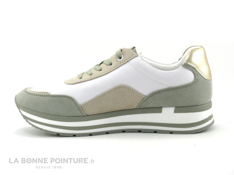 Marco Tozzi 2-23729-28 White Dune - Basket Compensee Femme 5 Marco Tozzi 2-23729-28 White Dune - Basket Compensee Femme – Image 3