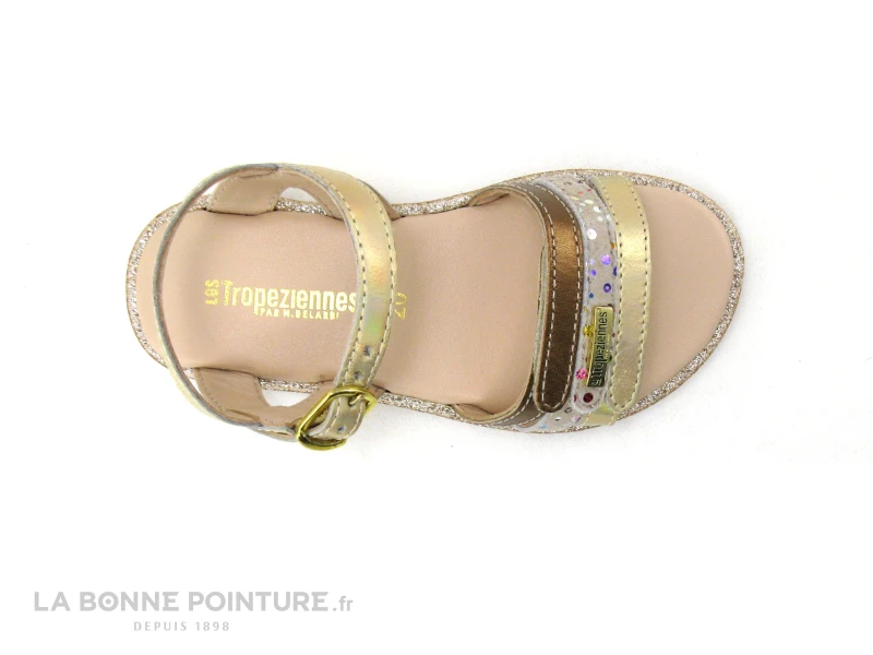 Tropeziennes IRIA Or Rose - 27345 - Sandale Fille 8 Tropeziennes IRIA Or Rose - 27345 - Sandale Fille – Image 6