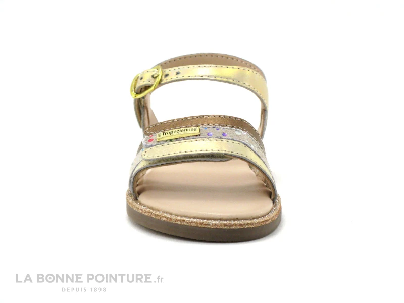 Tropeziennes IRIA Or Rose - 27345 - Sandale Fille 4 Tropeziennes IRIA Or Rose - 27345 - Sandale Fille – Image 2