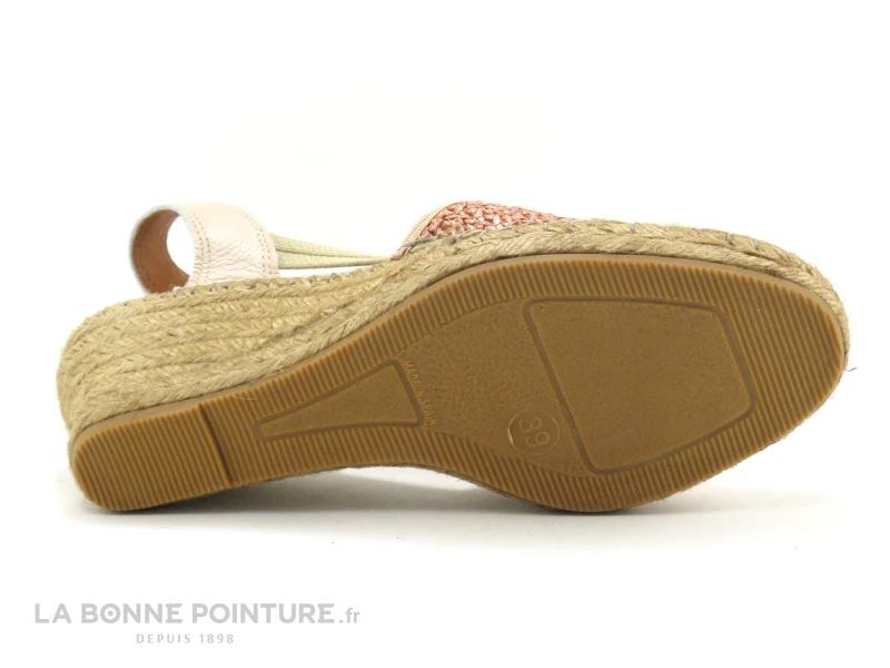 Fabiolas 307260 Nude - Espadrille Rose Talon Compense 9 Fabiolas 307260 Nude - Espadrille Rose Talon Compense – Image 7