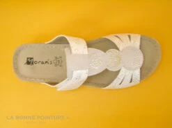 Morans MELIANDE Blanc Python - Dessus Perles - Mule Femme -Réduits Chaussures Magasin cd24607c73b9e66c561f35ea11d5d5ef img 9817.jpg 159677