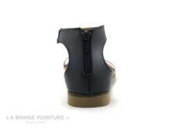 Jordana 3594 - Bleu Marine Et Argent - Sandale Femme Avec Zip -Réduits Chaussures Magasin cd24607c73b9e66c561f35ea11d5d5ef img 9962.jpg 171478